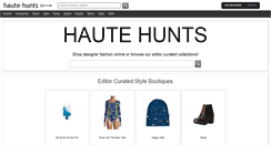 Desktop Screenshot of hautehunts.com