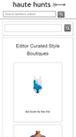 Mobile Screenshot of hautehunts.com